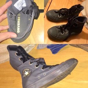 Hi-Top Black Leather Women’s Converse
